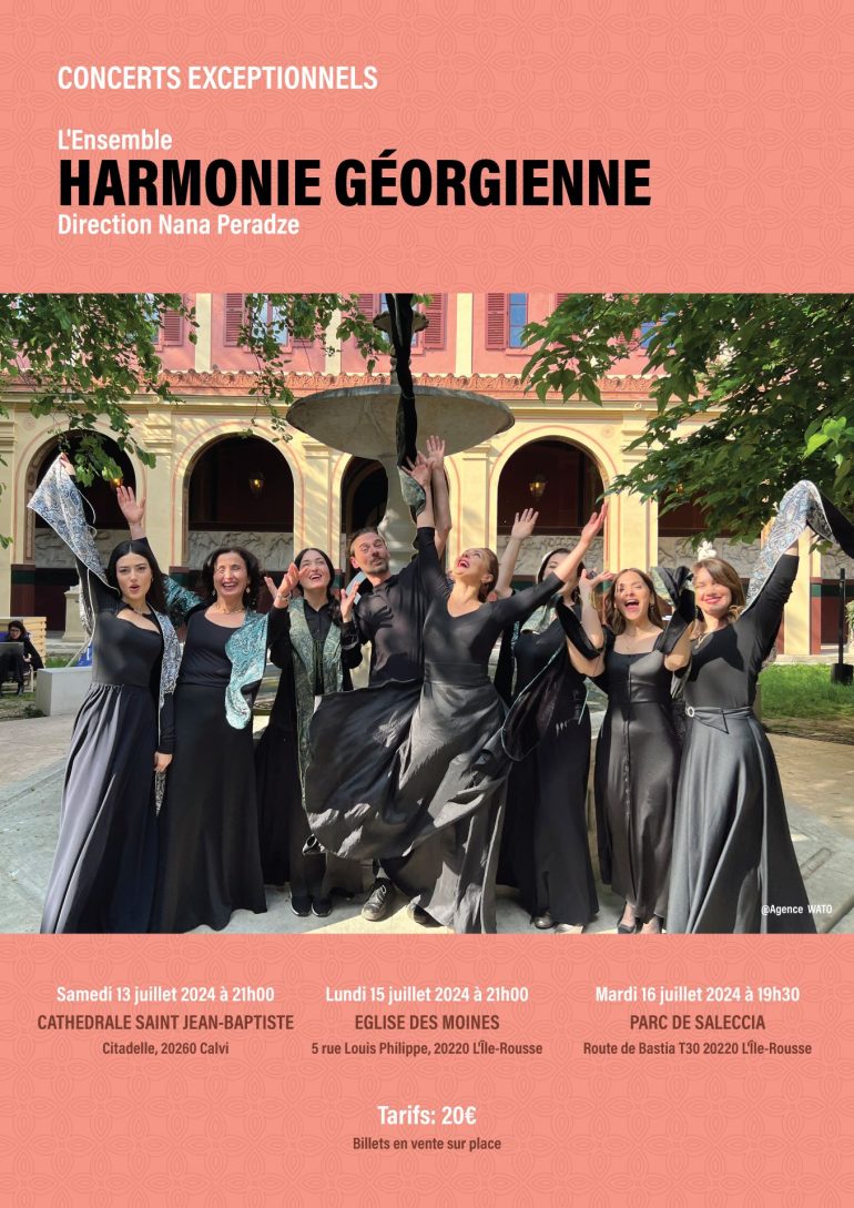Concert Harmonie Géorgienne calvi corsica